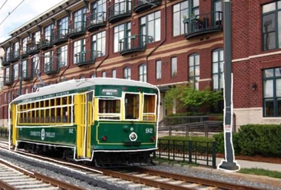 Dilworth charlotte nc streetcar