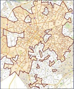 Homes in Charlotte Map